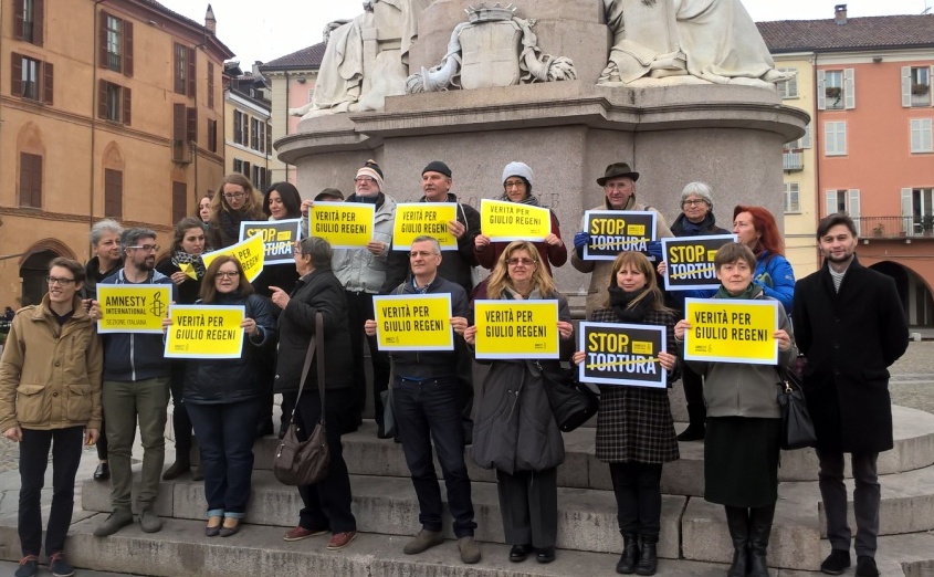 Amnesty Vercelli in prima linea per il caso Regeni
