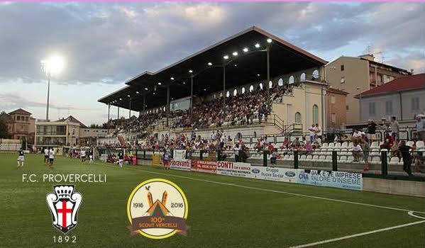 Gli scout festeggiano il centenario con la Pro Vercelli
