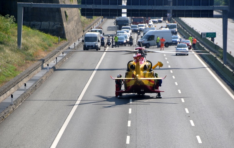 Grave incidente. Tangenziale di Torino in tilt