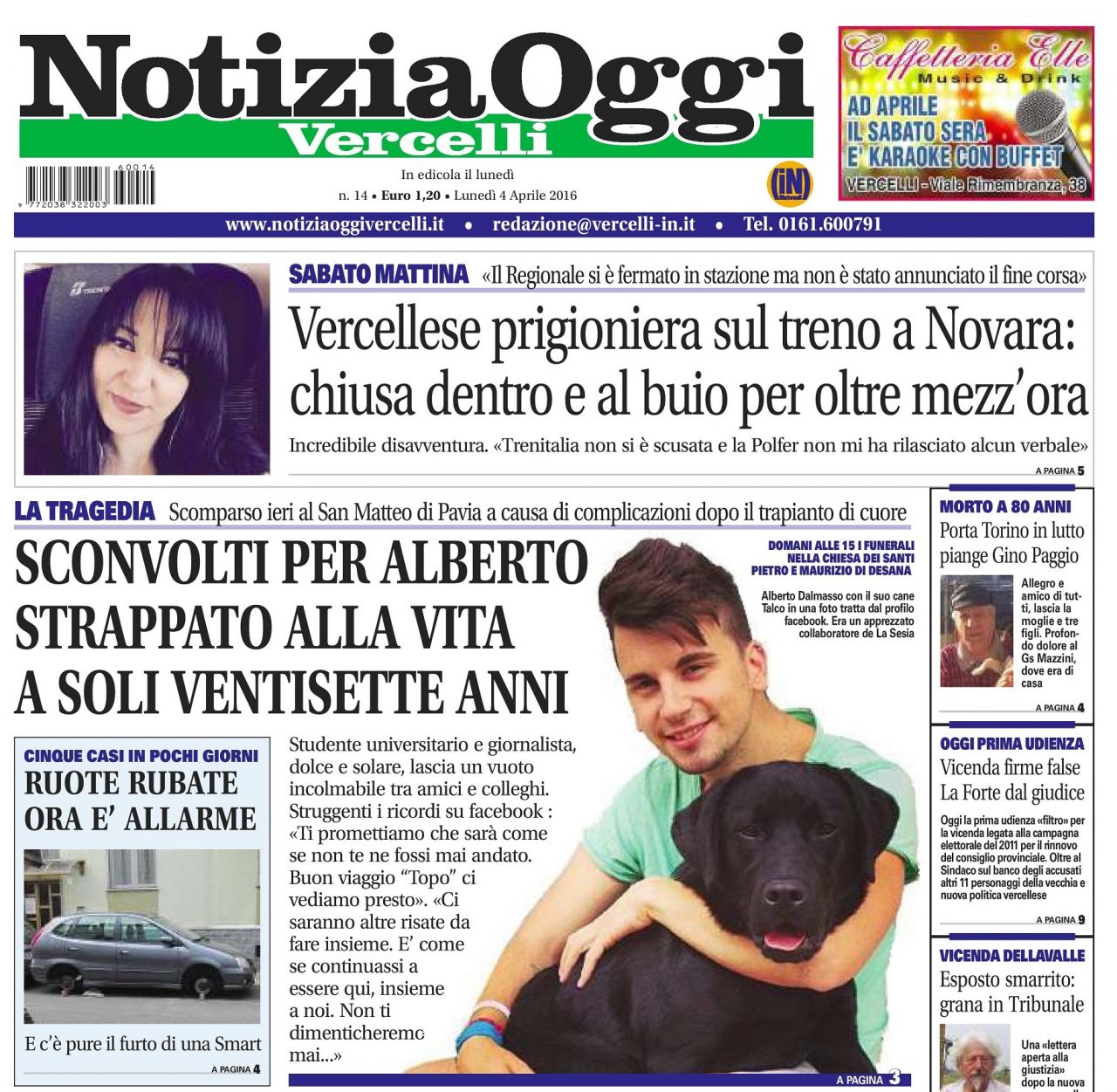 Notizia Oggi in edicola oggi