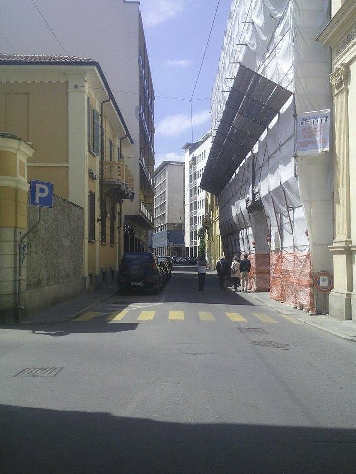 Riaperta alla circolazione via Dante
