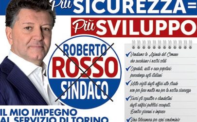 Roberto Rosso fanalino di coda nei sondaggi a candidato sindaco di Torino