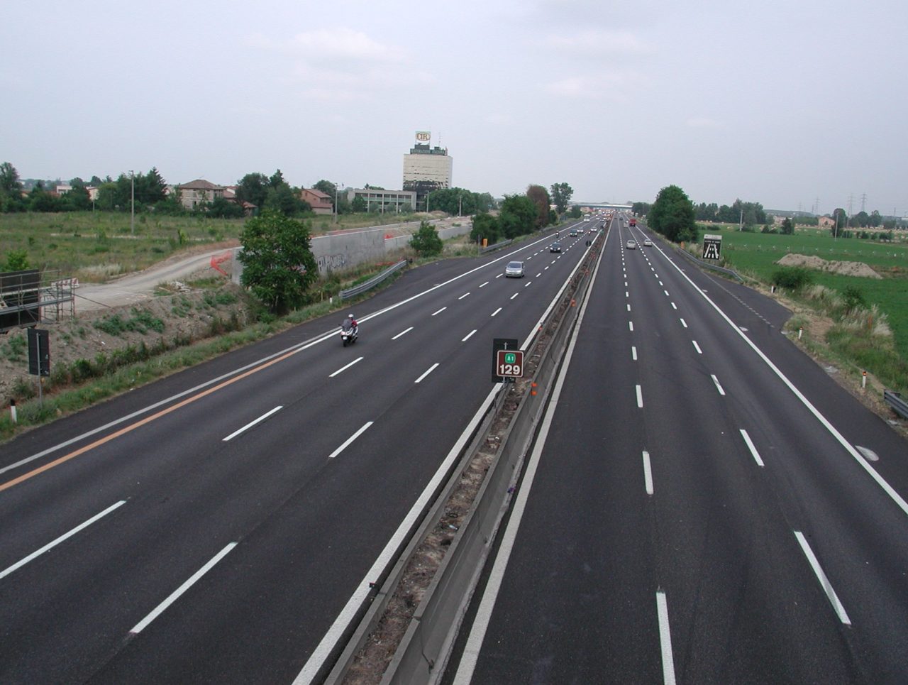 Ubriaco contromano in autostrada