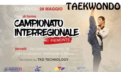 A Vercelli 300 atleti per il campionato di Taekwondo