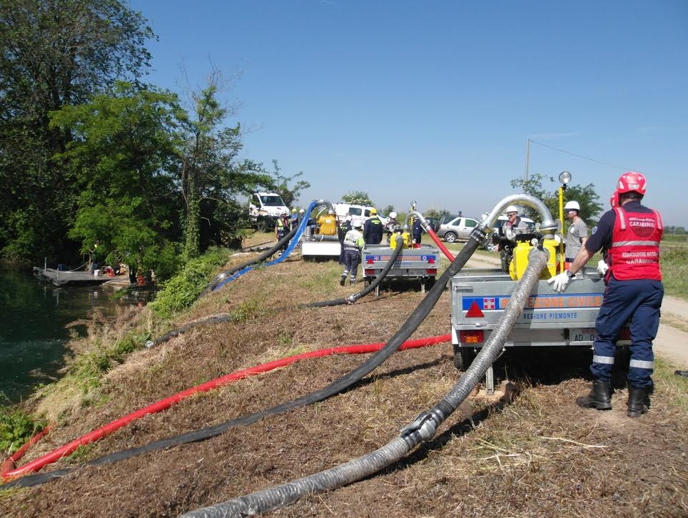 Alluvione ad Asigliano… per finta