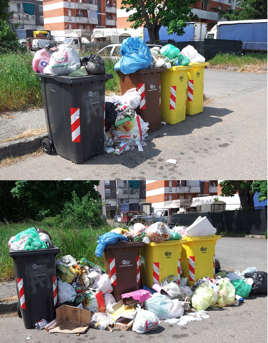 Atena porta via le corone.. ma lascia la rumenta in via Egitto