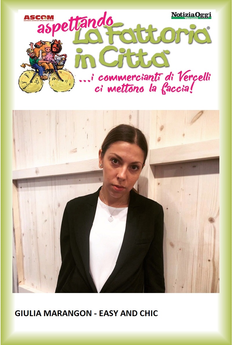 Ci mette la faccia: Giulia Marangon