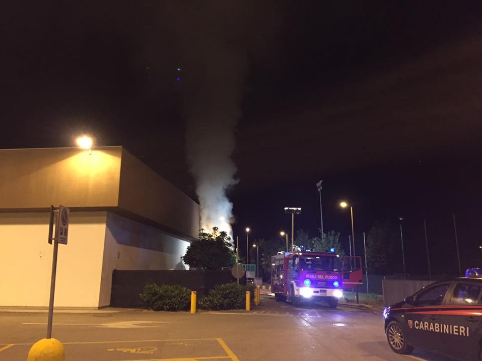 Incendio al supermercato Famila di Casale Monferrato