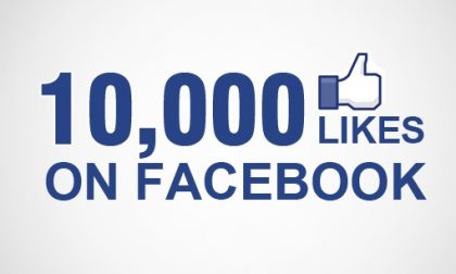La nostra pagina Facebook ha raggiunto quota 10.000... Grazie!