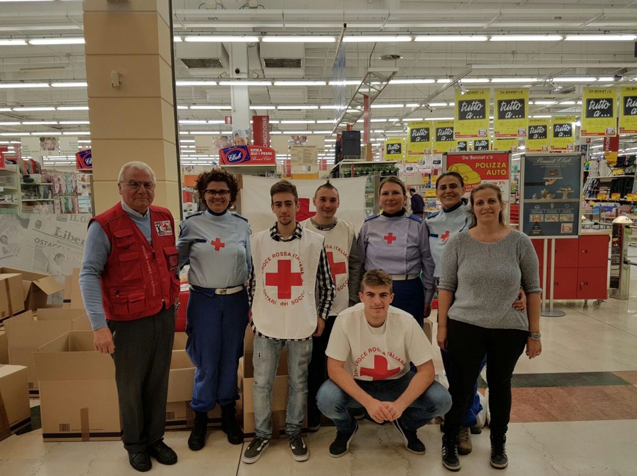 Raccolta alimentare della CRI, straordinario risultato – La fotogallery