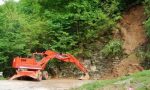 Ruspe in azione in Valsesia dopo le frane