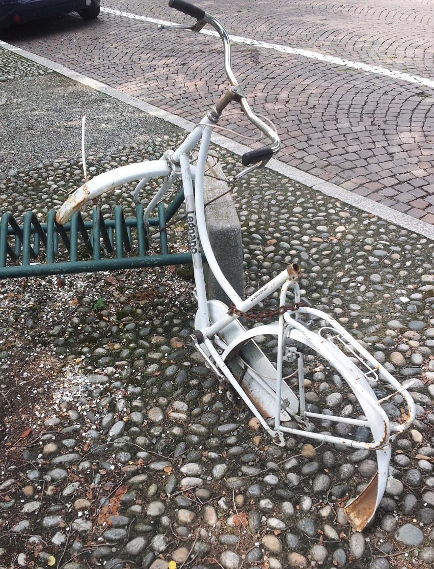 Che fine che ha fatto la bici di un vercellese!