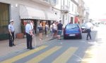 Donna investita sulle strisce in via Paggi