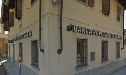 Rapina alla Banca Popolare di Novara di Saluggia