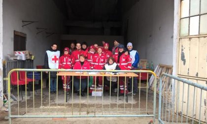 Sabato una distribuzione di viveri della Croce Rossa