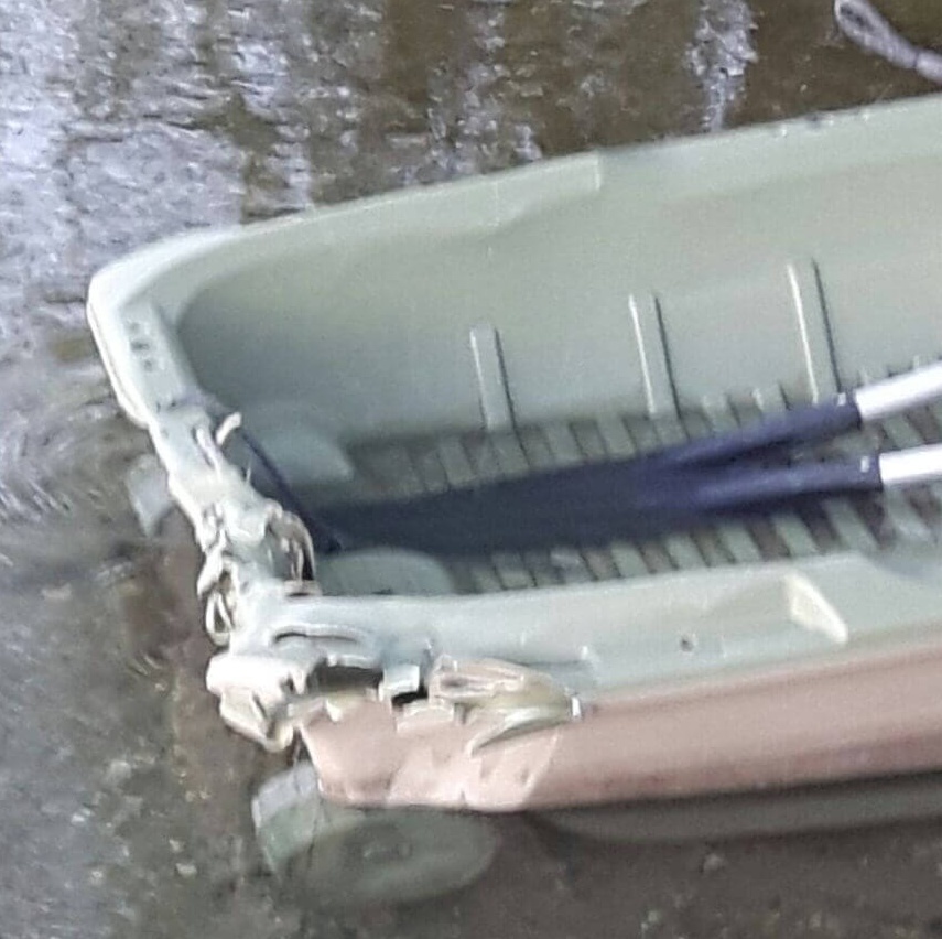Scontro fra barche al Lago di Viverone
