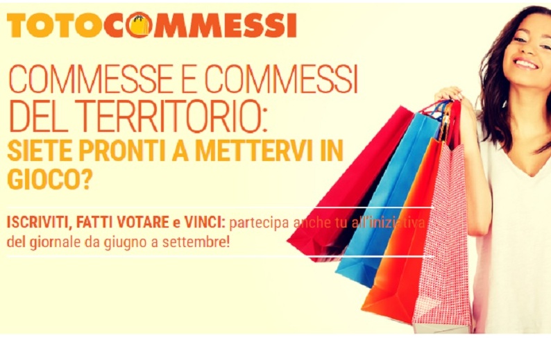 Toto commessi: gallery e iscrizioni