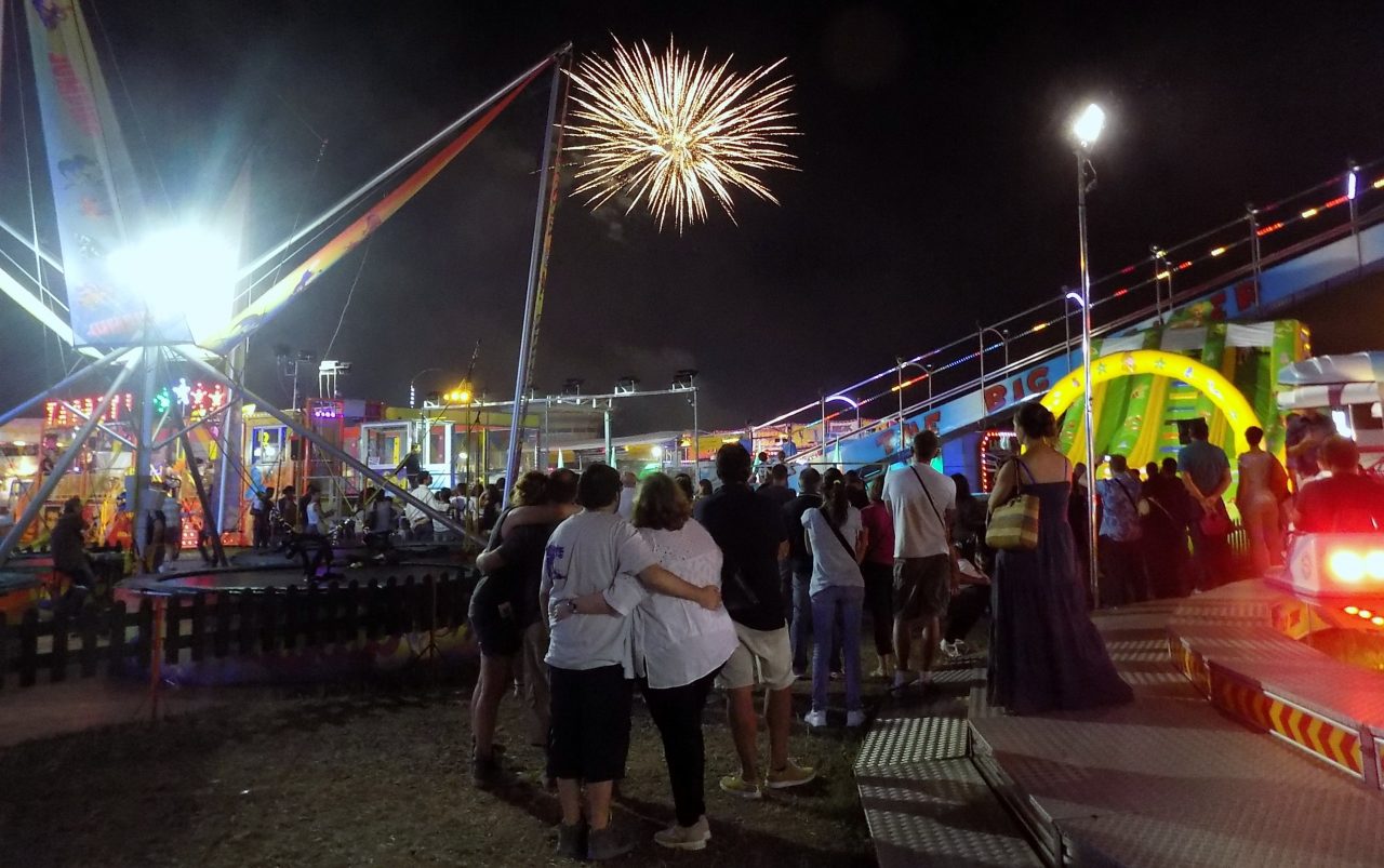 VERCELLI: i fuochi artificiali illuminano la città!