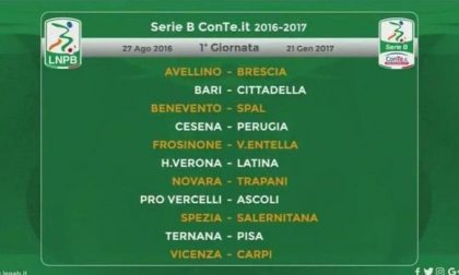 PRO VERCELLI: esordio in casa contro l'Ascoli. Il calendario in pdf