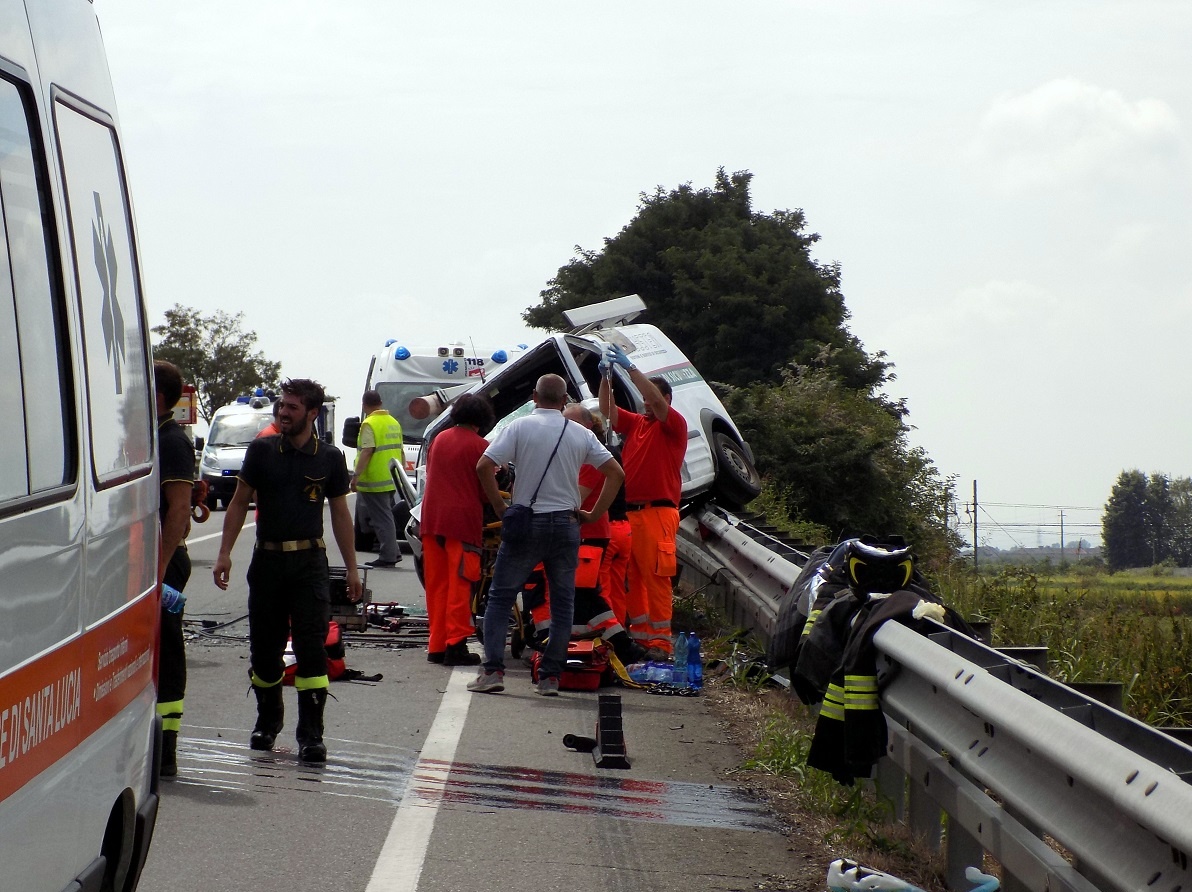 Trasferito a Torino il ferito dell’incidente sulla Tangenziale Ovest