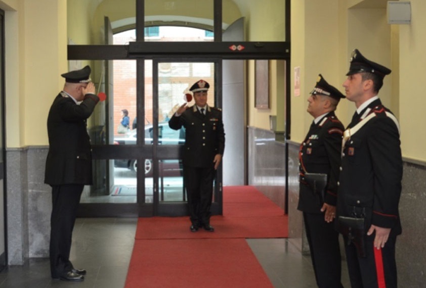 CARABINIERI: Il comandante del Piemonte e Valle d’Aosta a Vercelli