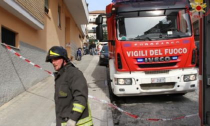 Fuga di gas in via Testi