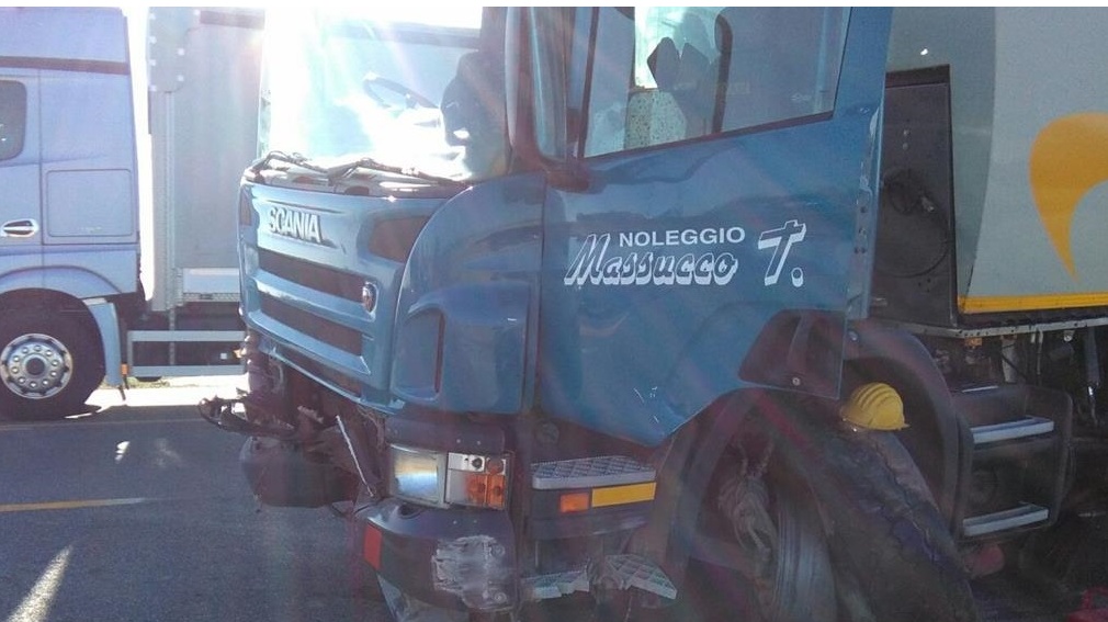 SCHIANTO a causa del cantiere sulla strada per Trino