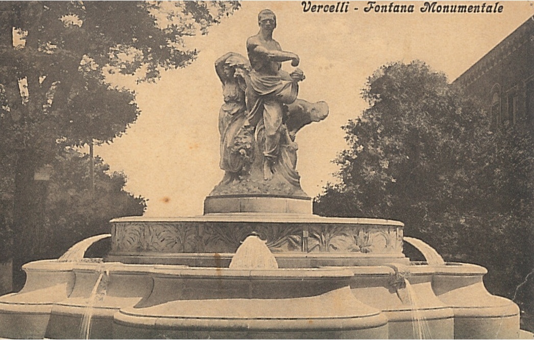 STORIA VERCELLESE: le peripezie della fontana del Gartmann