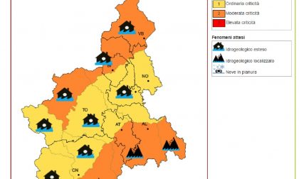 ALLERTA MALTEMPO: rischio alluvione in Piemonte