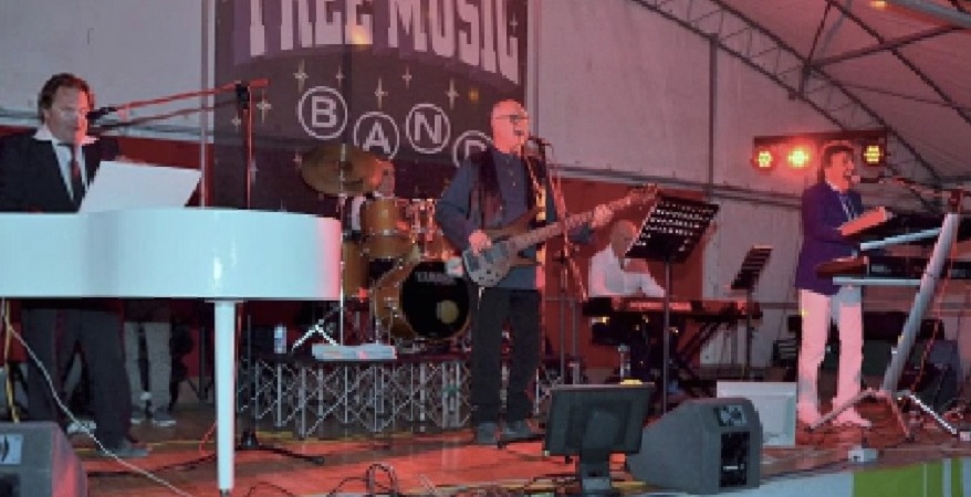 Band vercellese a Sanremo…