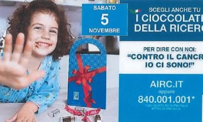 CONTRO IL CANCRO. A Vercelli i cioccolatini della ricrca