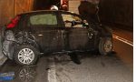 CRONACA: finisce contro un muro in auto, illeso!