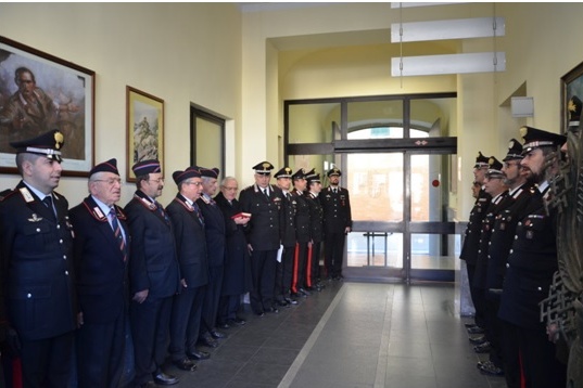 I Carabinieri di Vercelli commemorano i colleghi di Nassiriya