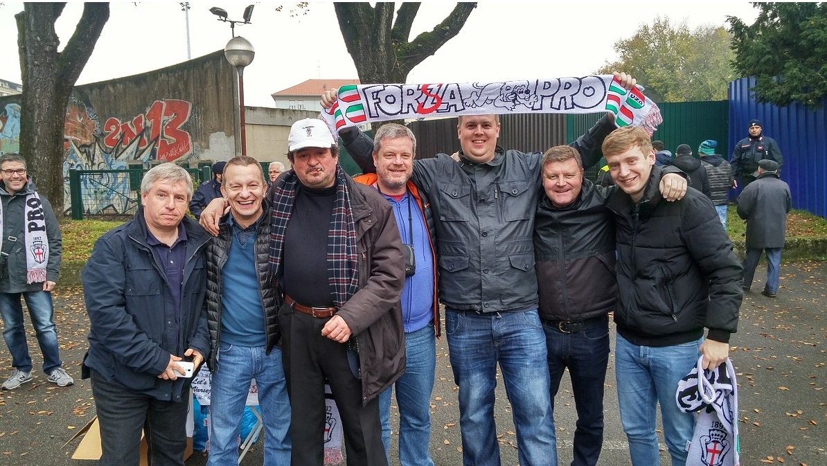 VERCELLI: dalla Scozia per gridare Forza Pro!
