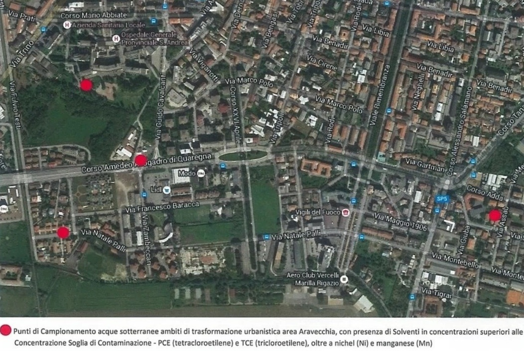 AMBIENTE MALATO: In via Palli e via Baracca tumori record