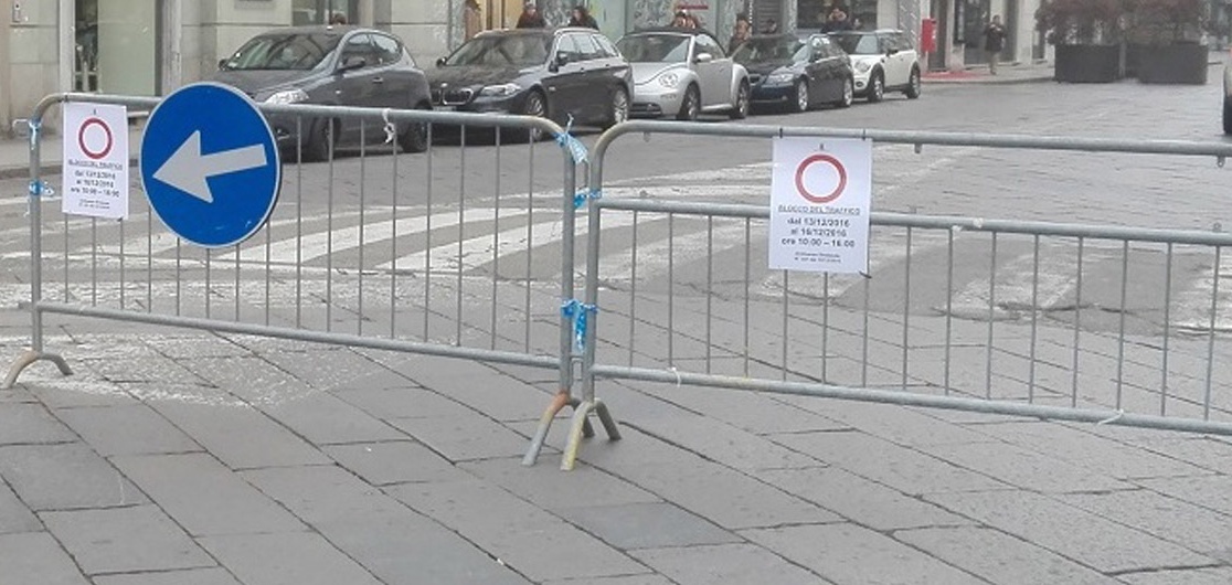 BLOCCO TRAFFICO: Finiva alle 16… alle 19 alcune vie erano ancora transennate