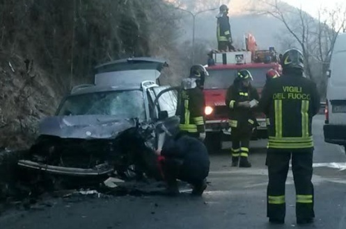 Incidente tra la Valsesia e il Biellese: un ferito in gravi condizioni