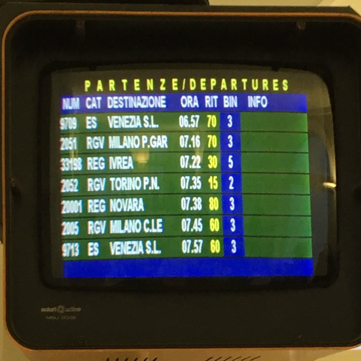 MERCOLEDI’ MATTINA TRENI IN GRAVE RITARDO