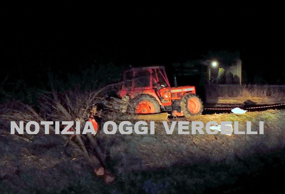 MUORE SOTTO AL RIMORCHIO DELLA LEGNA