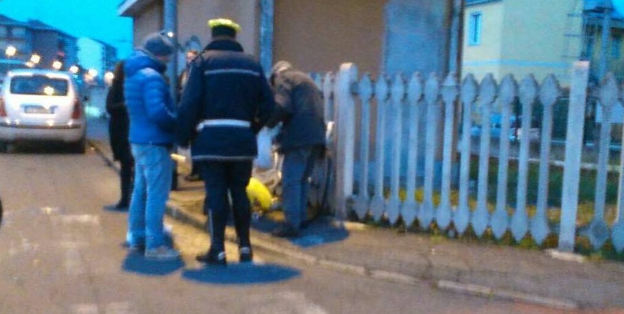 CRONACA: ciclista investito in corso Prestinari