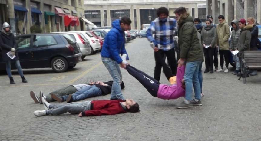 LA MEMORIA 1: Il flash mob