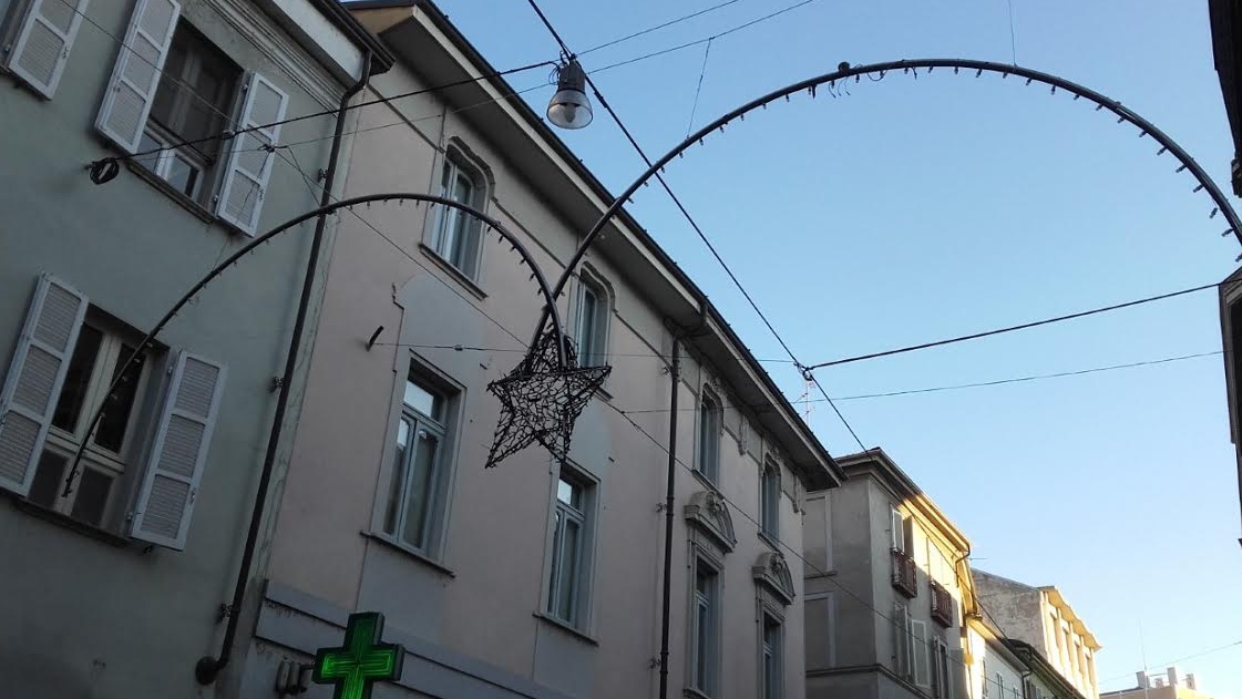 Luminarie spente per colpa di un guasto
