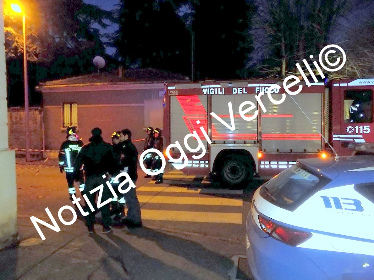 VERCELLI: perdita di gas. Allarme in via Giolito