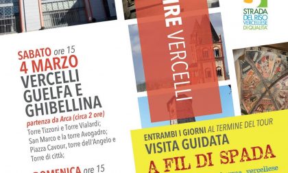 CULTURA: "Riscoprire Vercelli" con due percorsi guidati