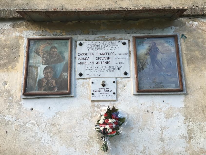 L’Anpi e la media Avogadro ricordano i partigiani uccisi