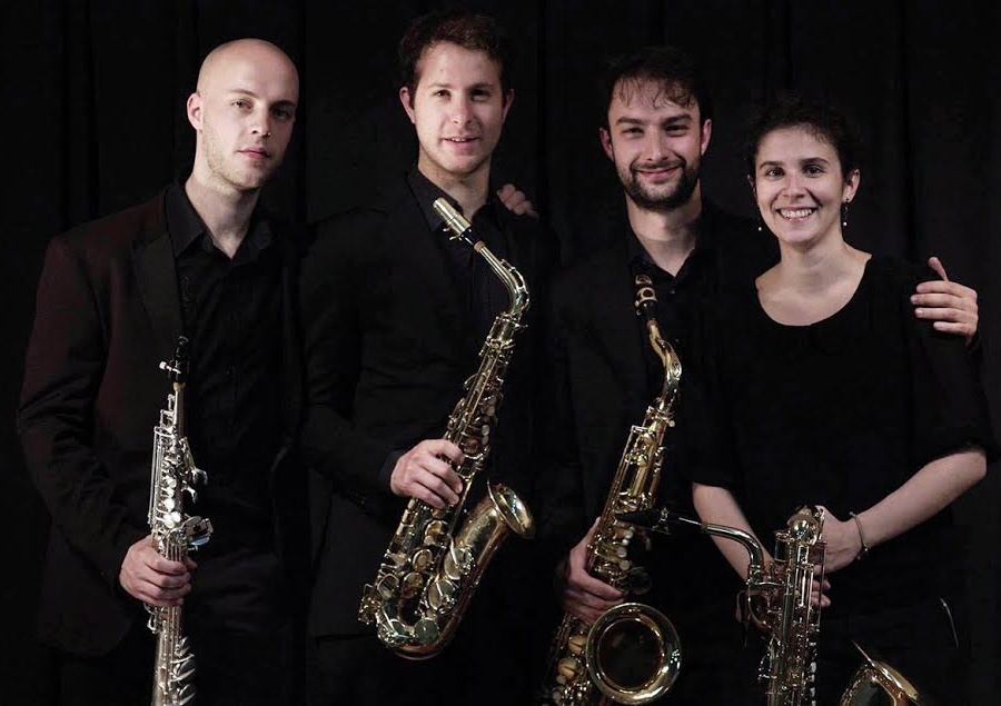 Il Milano Saxophone Quartet al Borgogna