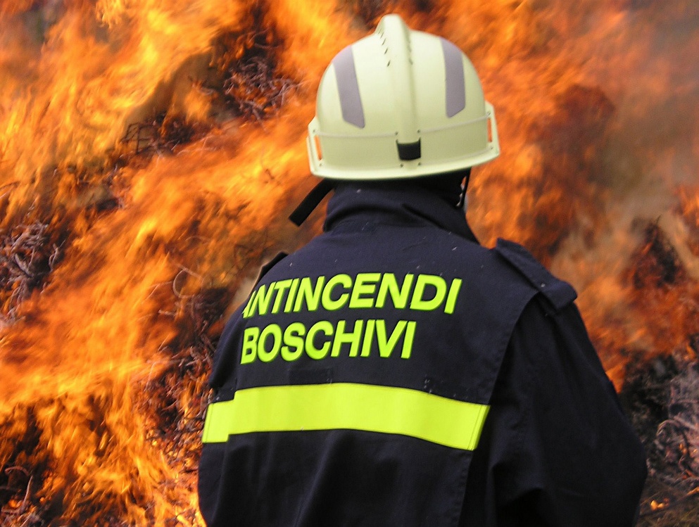 Il Tracciolino ancora in fiamme