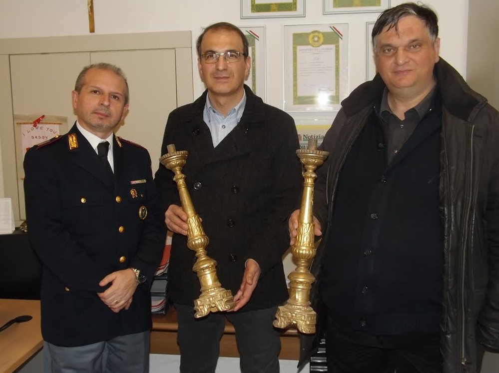 La Polfer di Vercelli riconsegna due tesori d’arte sacra