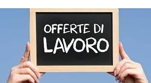 NUOVE OFFERTE DI LAVORO