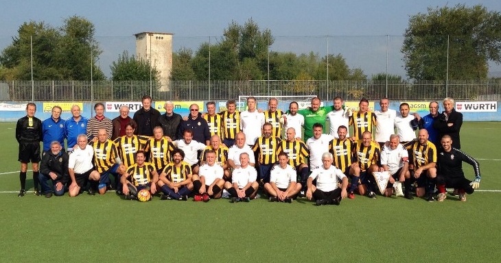 Pro Vercelli – Verona: prima del big match in campo i veterani